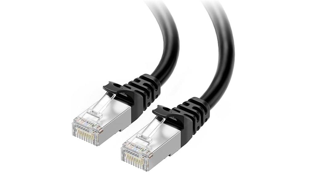 10gbps shielded 100ft cable