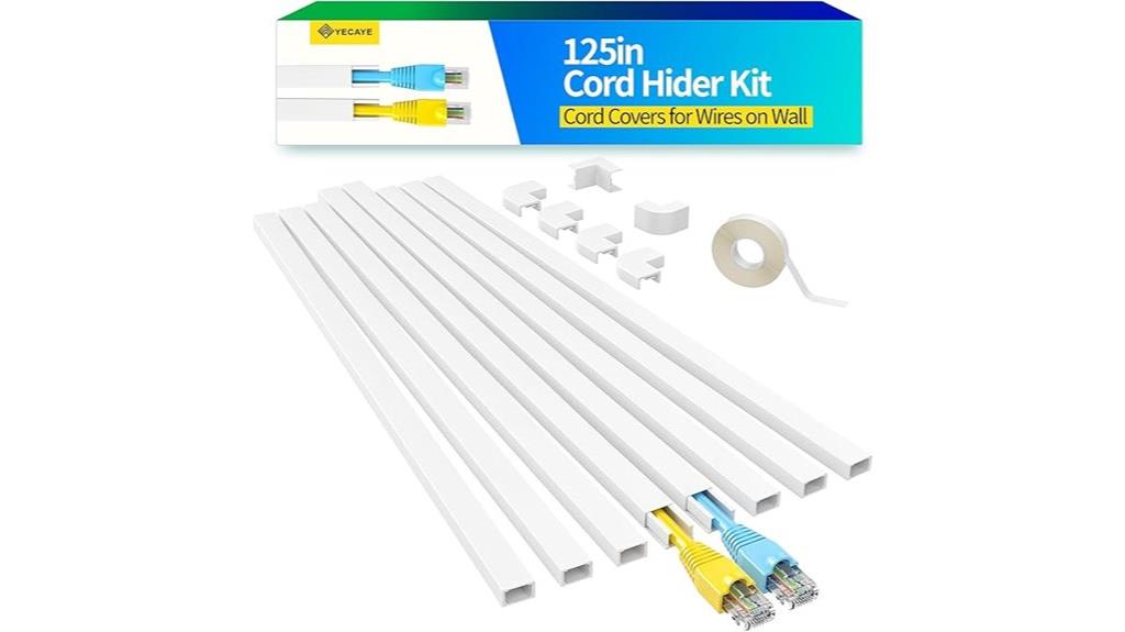 125 inch wall cable cover
