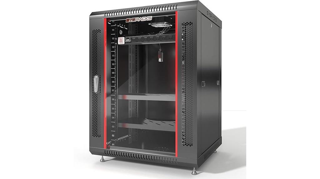 15u server wall cabinet