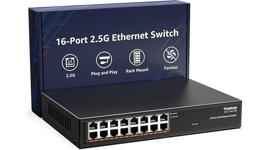 16 port 2 5gb ethernet switch