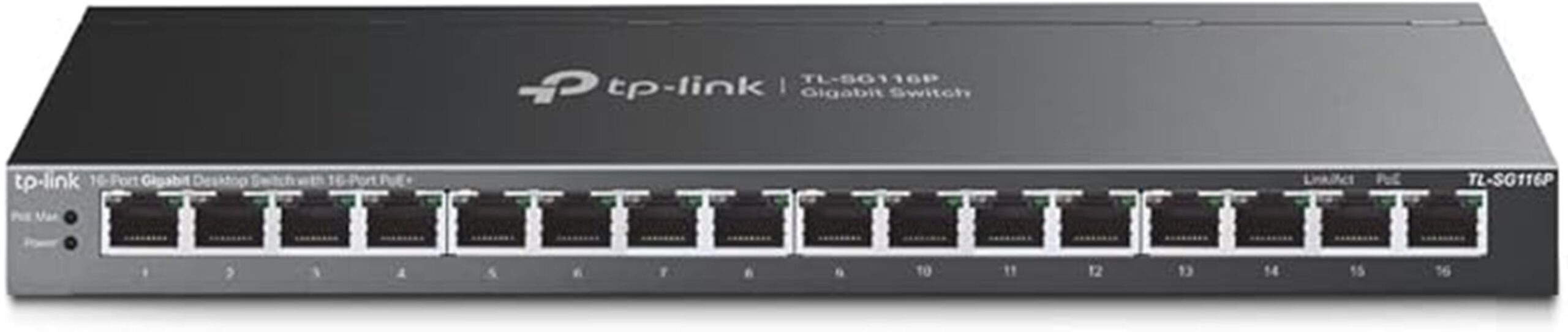 16 port gigabit poe