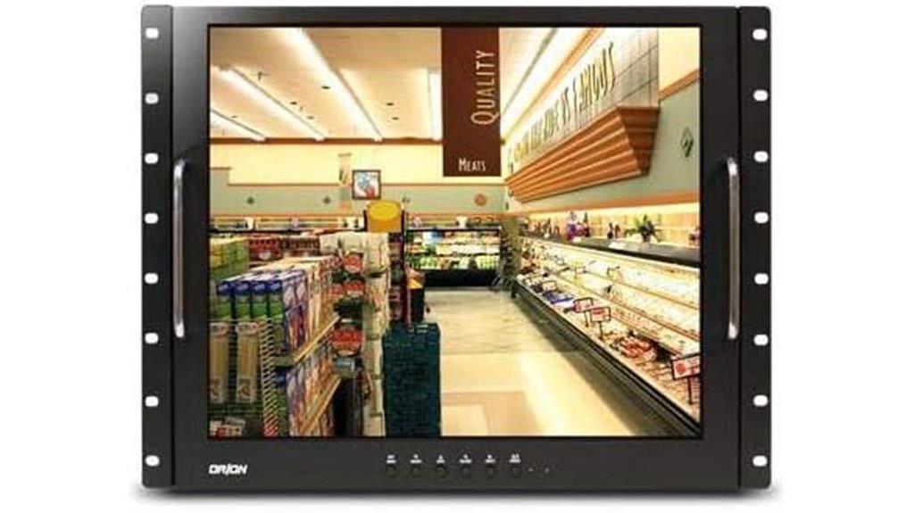 19 inch rackmount lcd