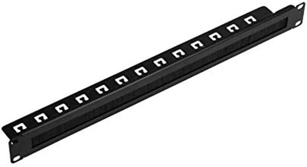 1u rack cable organizer