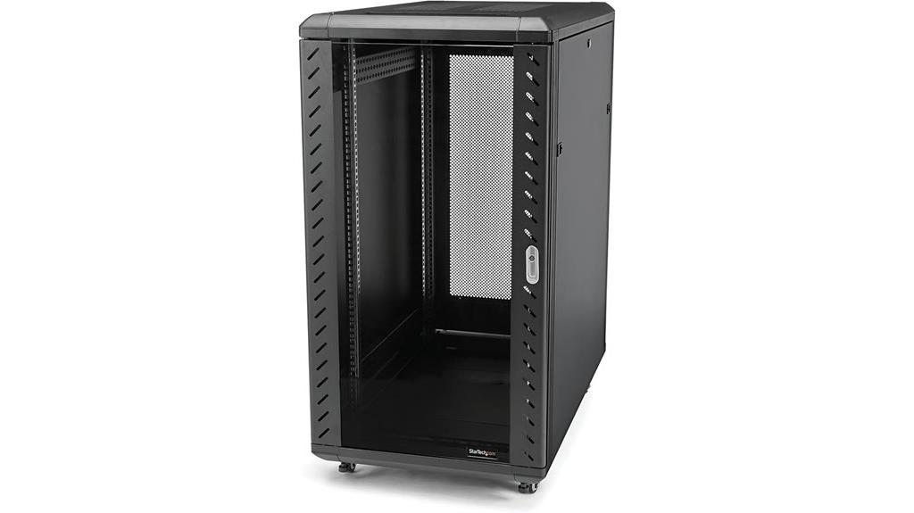 22u locking server rack