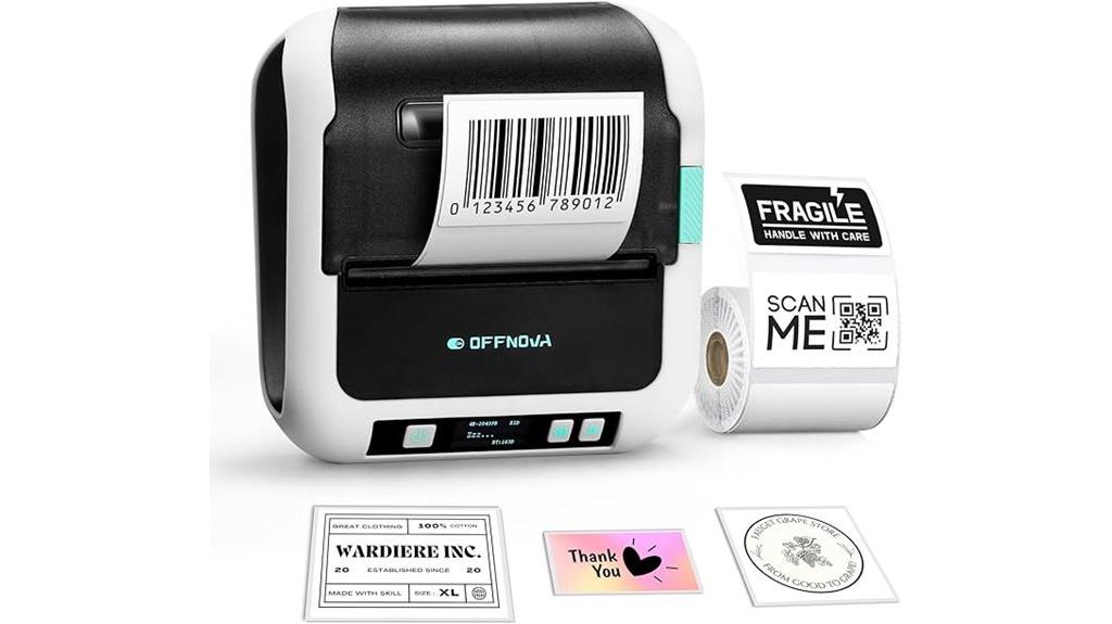 3 inch barcode label printer