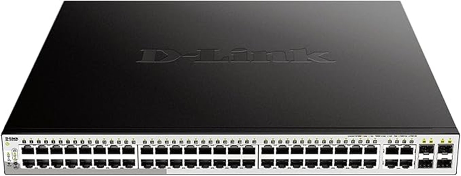 52 port managed poe switch