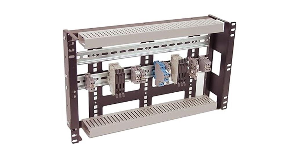 6u din rail panel