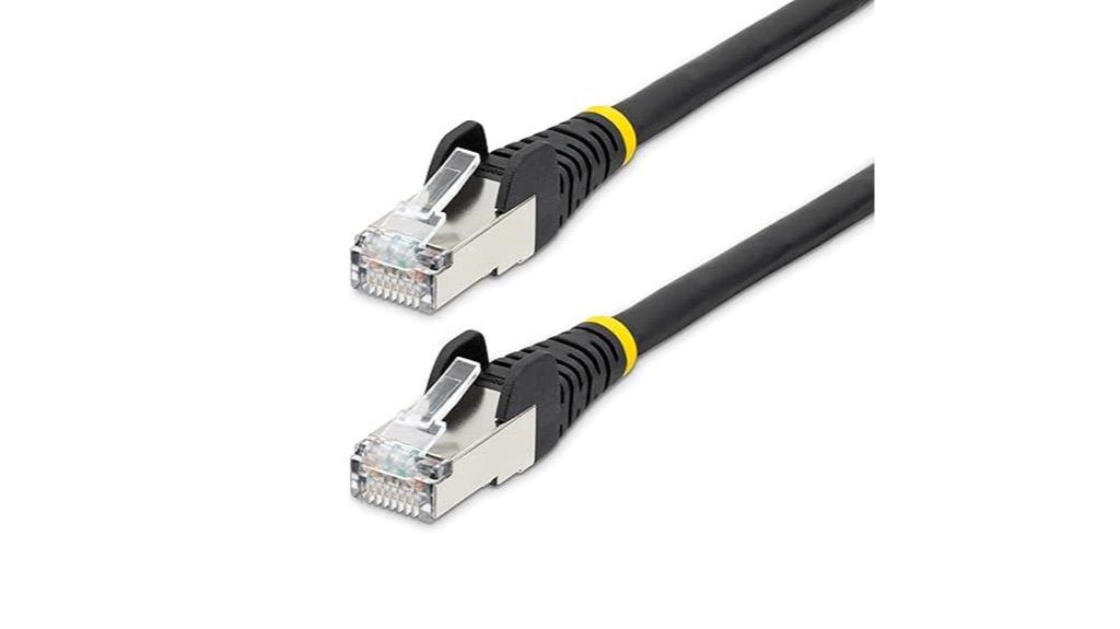 7 5m black snag proof cable