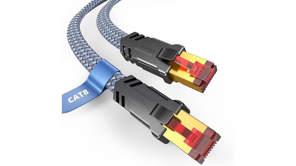 8 foot flat ethernet cable