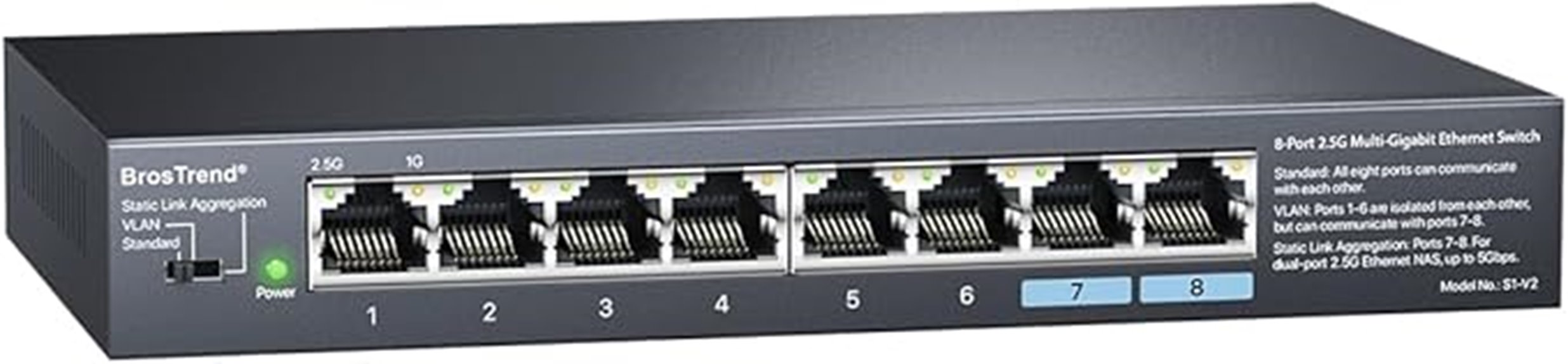 8 port 2 5gb ethernet