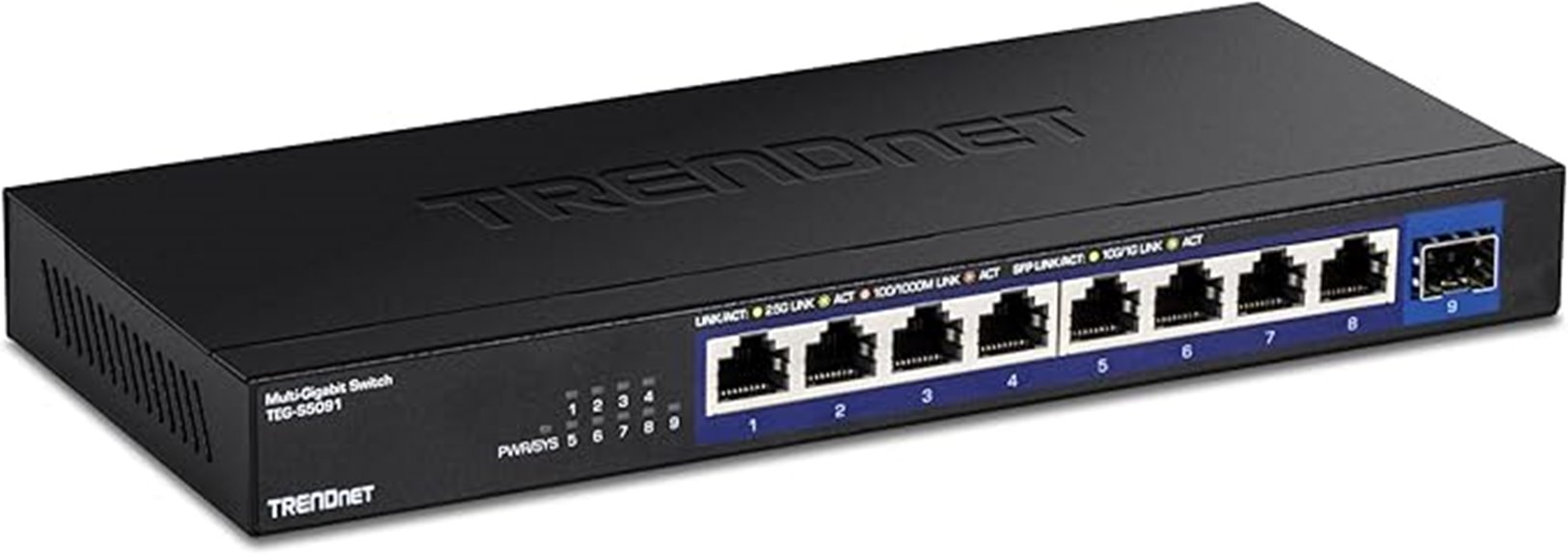 9 port unmanaged 2 5g switch