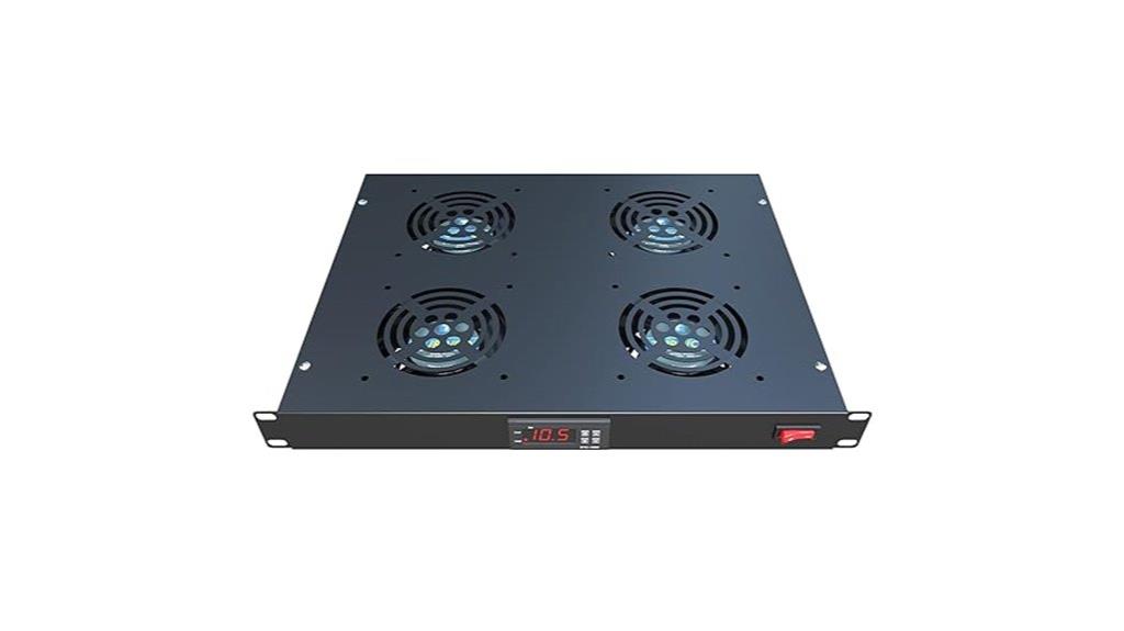 adjustable digital rack fan