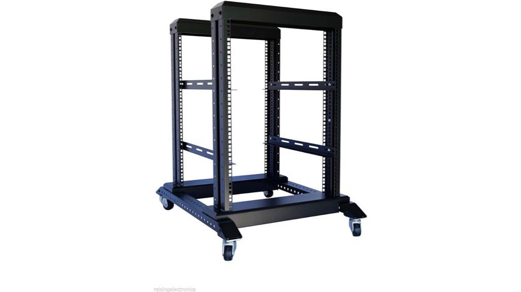 adjustable steel server rack