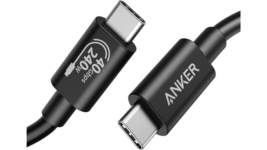 anker usb c thunderbolt cable
