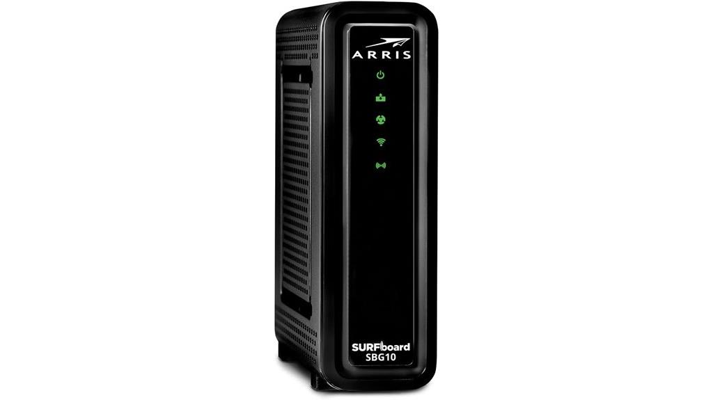 arris sbg10 cable router