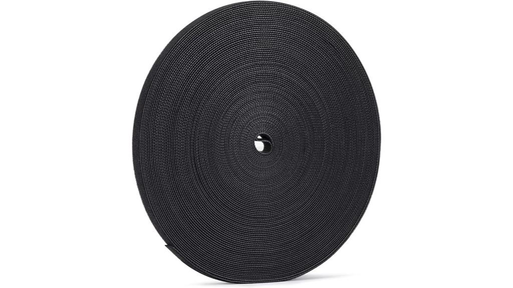 black 25 yard cable ties