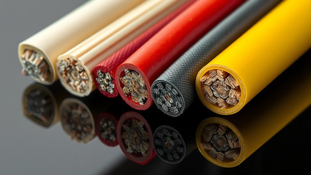 cable material fire standards