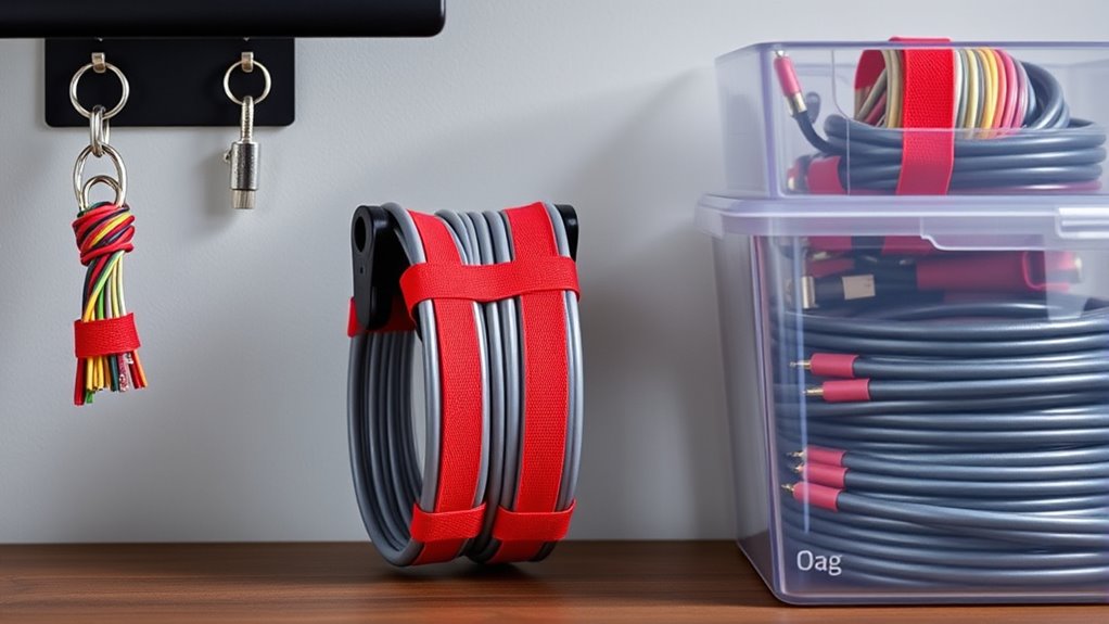 cable organization and labeling