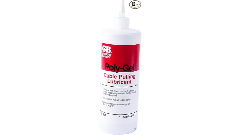 cable pulling lubricant gel