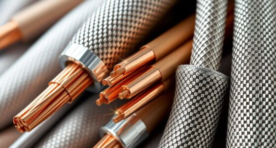 cable shielding reduces interference