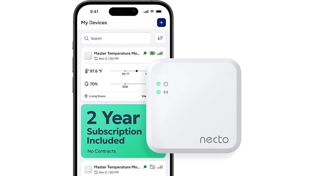 cellular temperature monitoring app