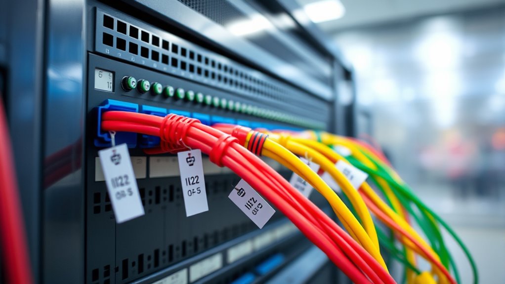 color coded cable identification