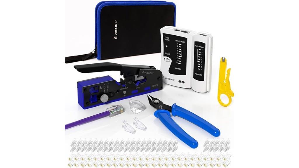 comprehensive ethernet crimping kit