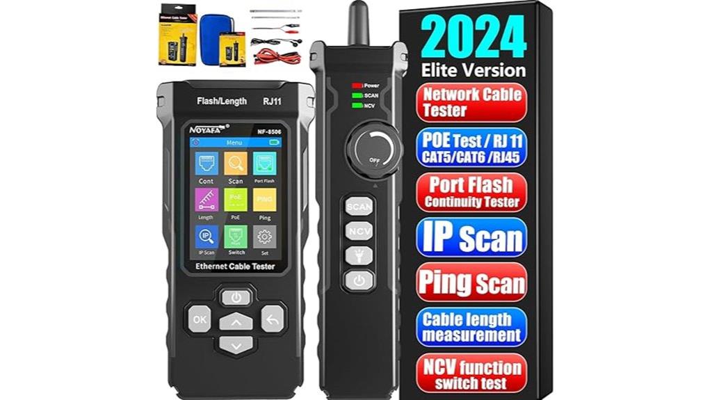 comprehensive network cable tester