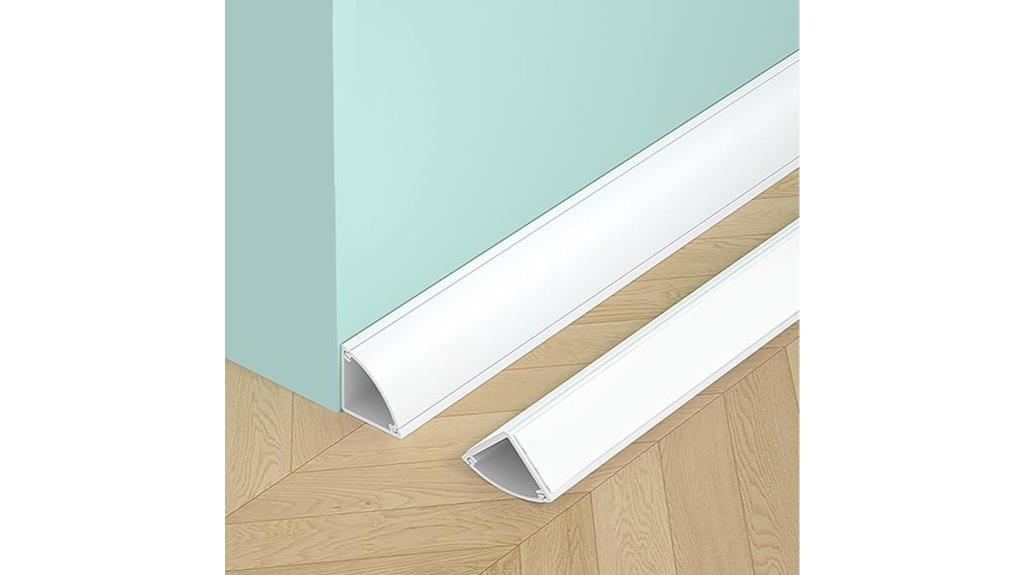 corner cable management cover