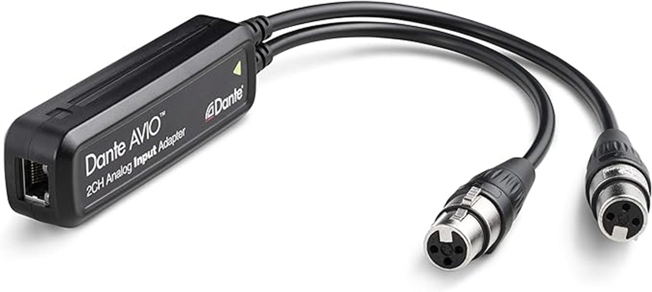 dante avio 2 channel adapter