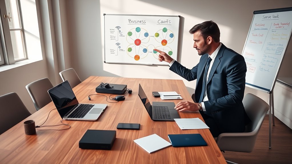 define business network requirements