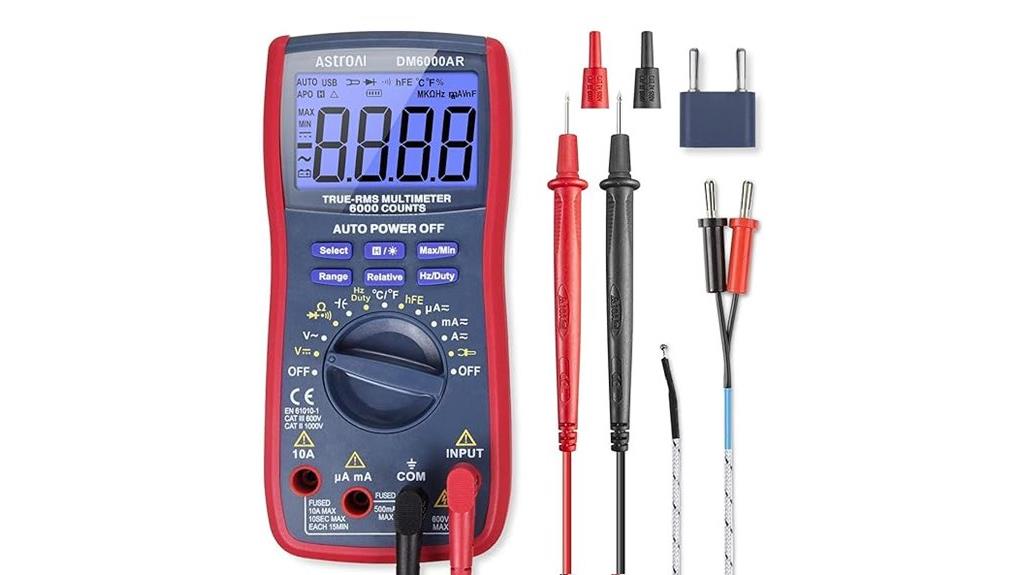 digital multimeter trms 6000