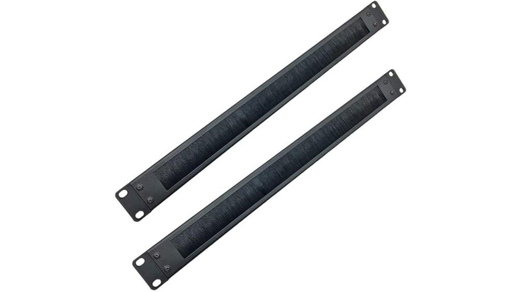 disassembled rack cable panel