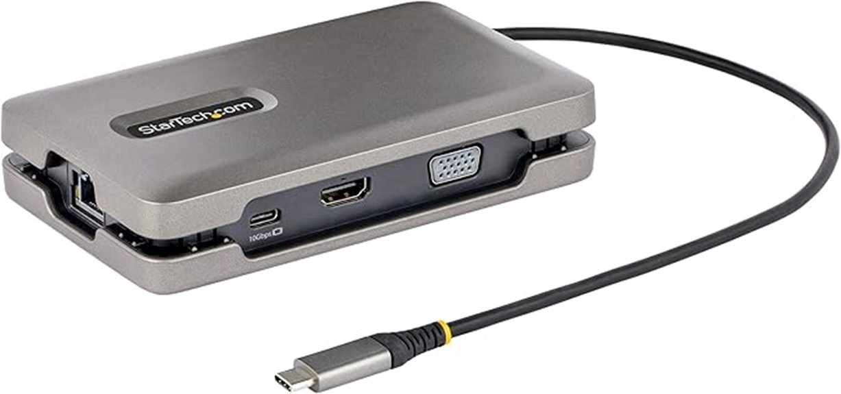 dual 4k monitor dock