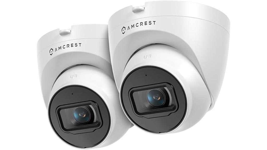 dual 4k outdoor cameras