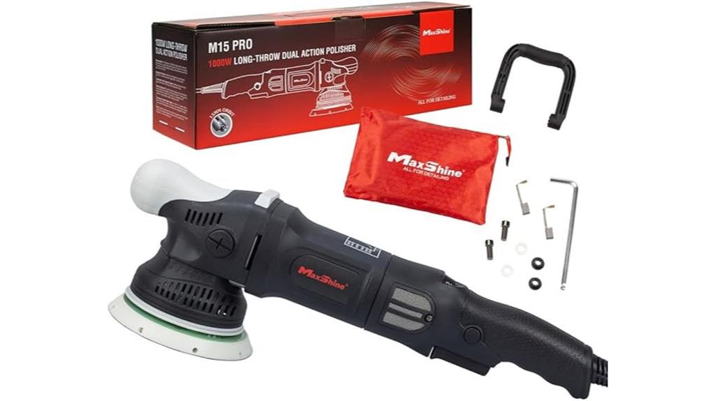 dual action polishing machine
