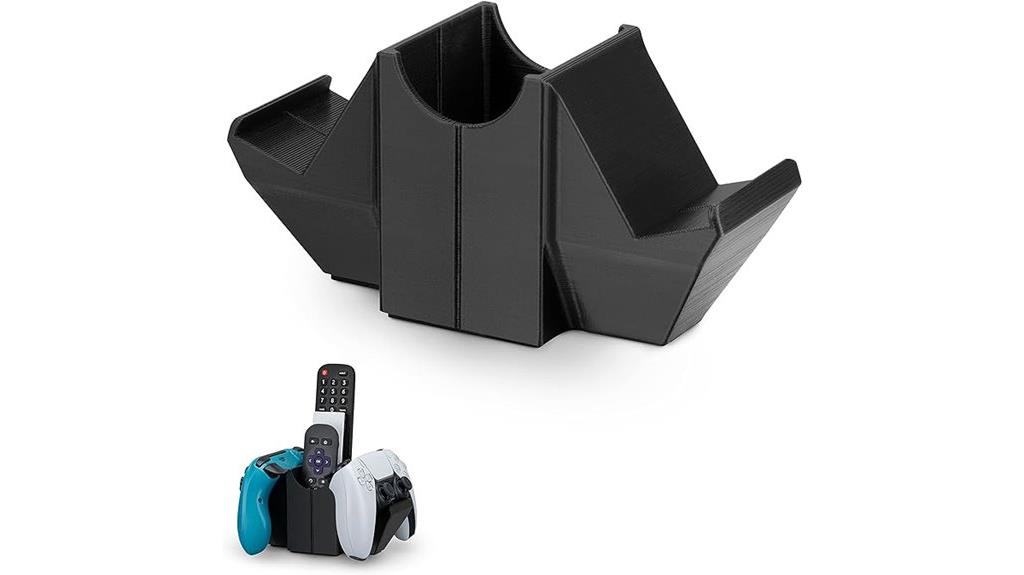 dual controller and storage holder