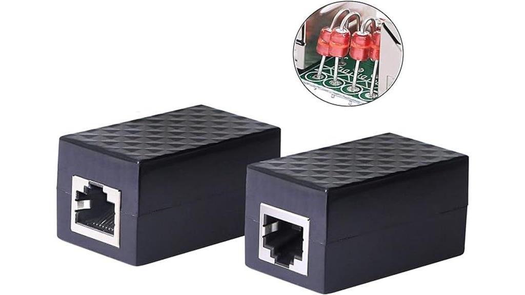 dual ethernet surge protectors