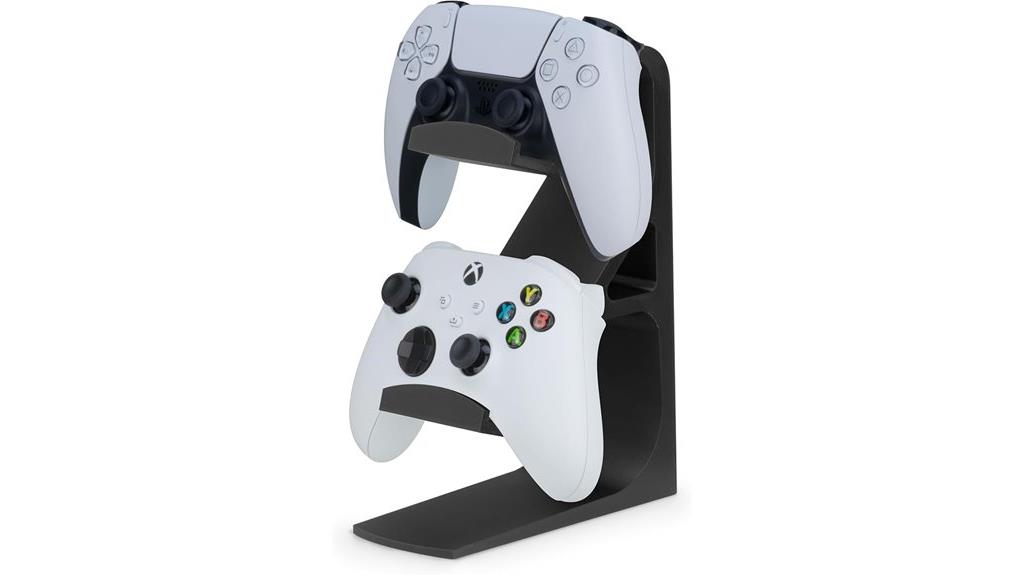 dual game controller stand
