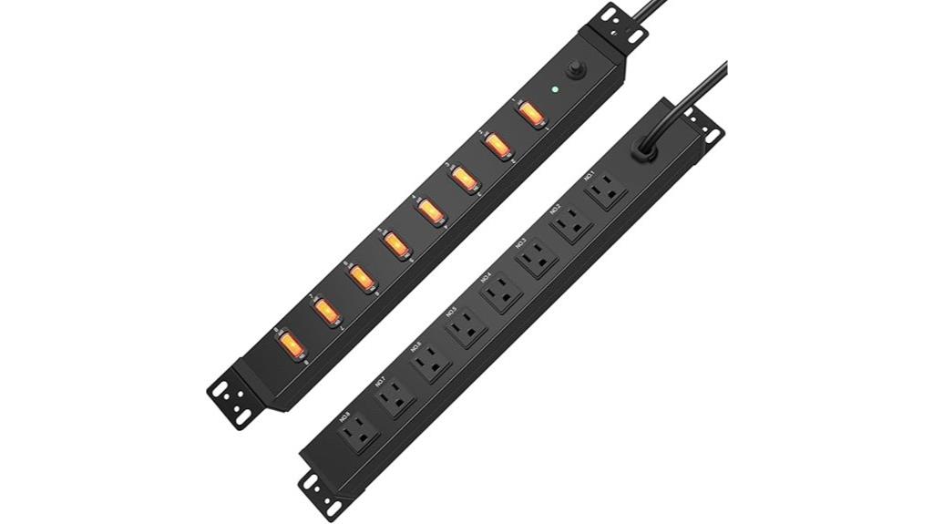 eight outlet power strip