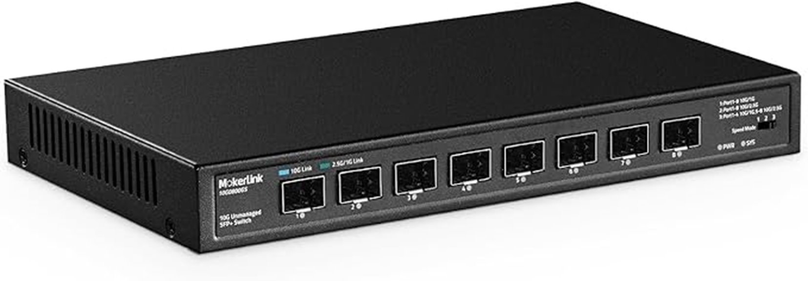 eight port 10gbps sfp switch