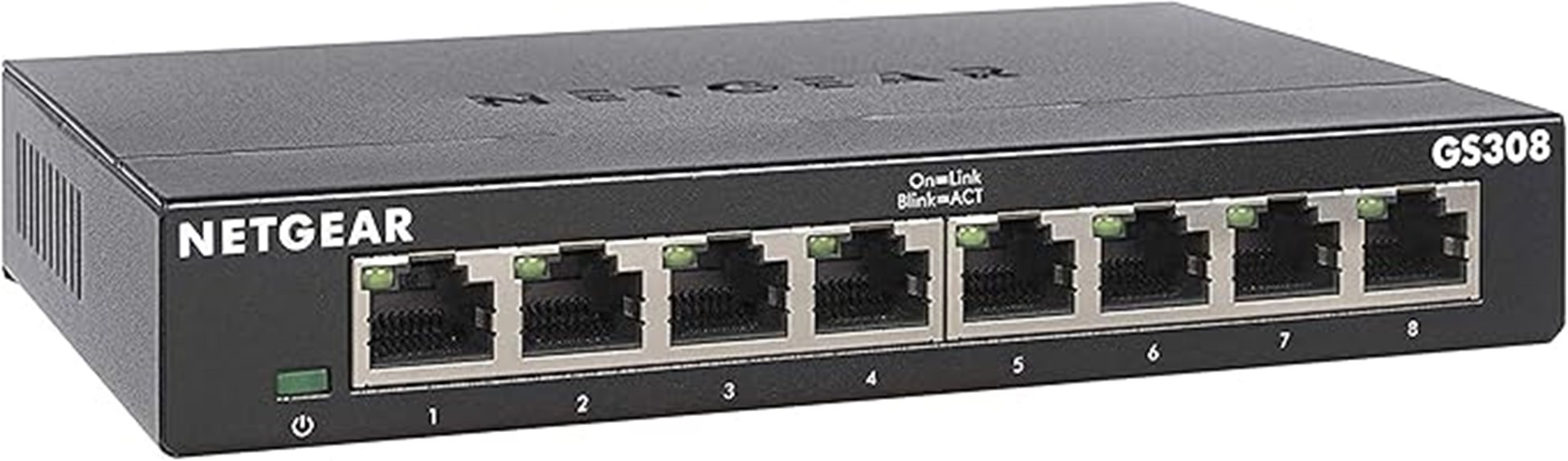 eight port gigabit ethernet