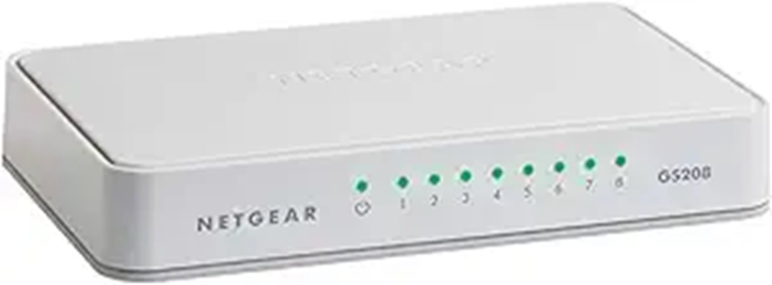 eight port gigabit ethernet switch