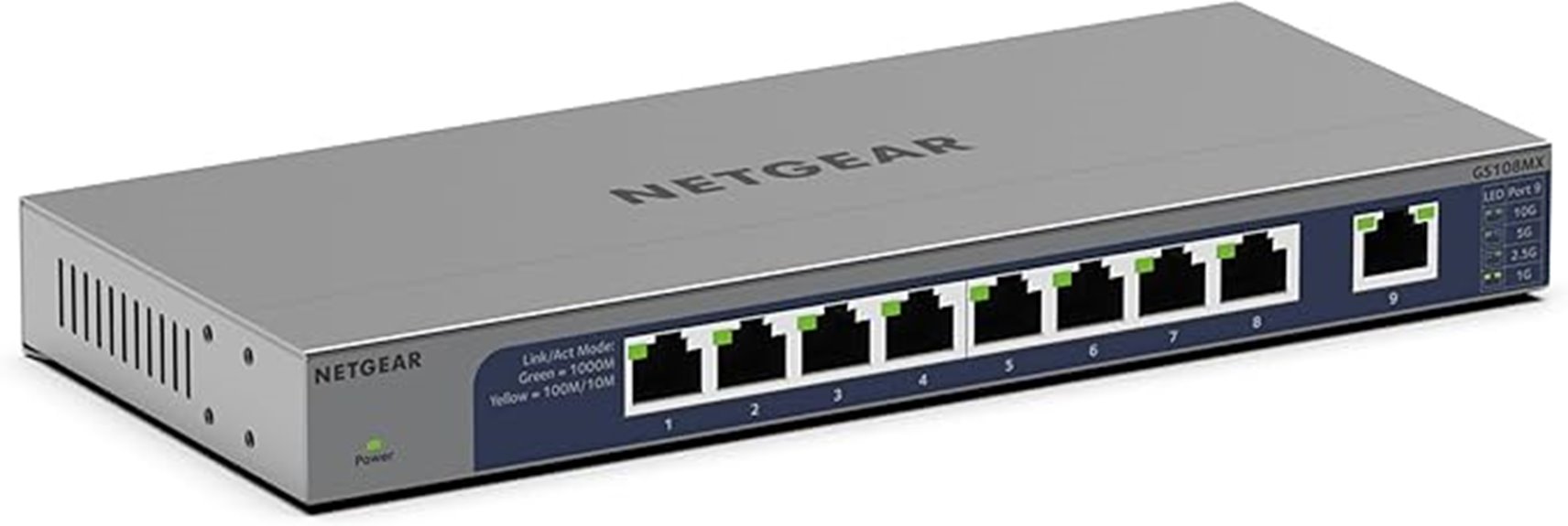 eight port multi gigabit switch