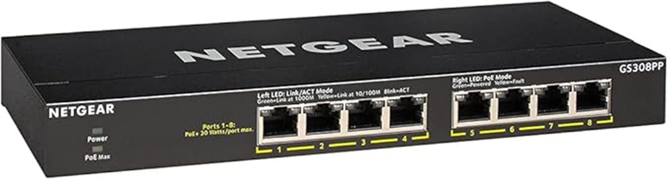 eight port poe switch