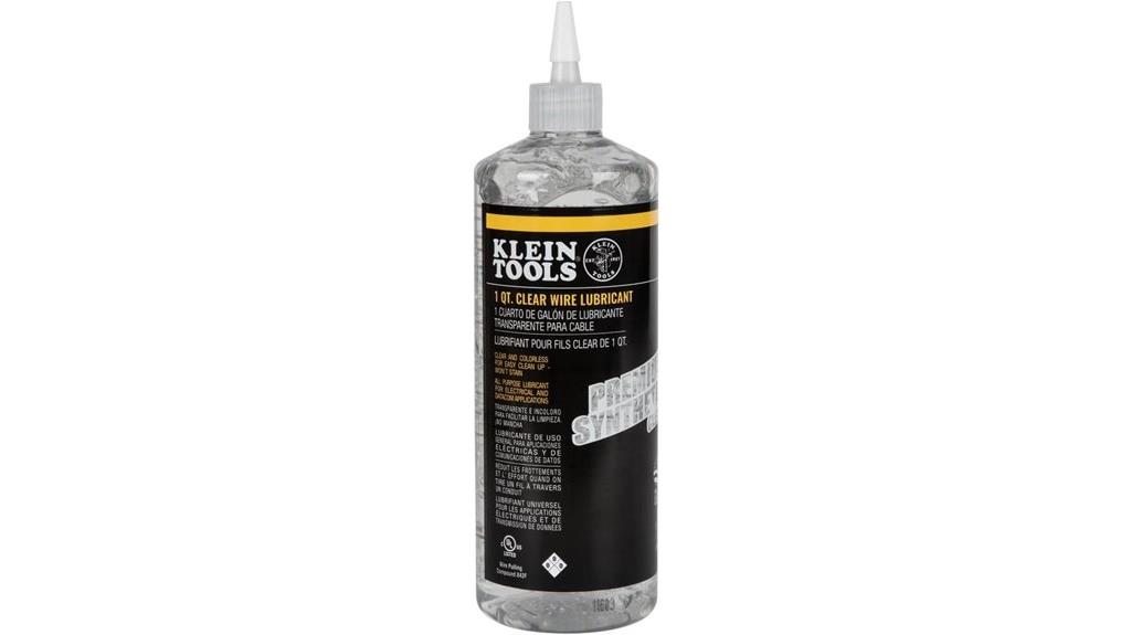electrical cable lubricant quart