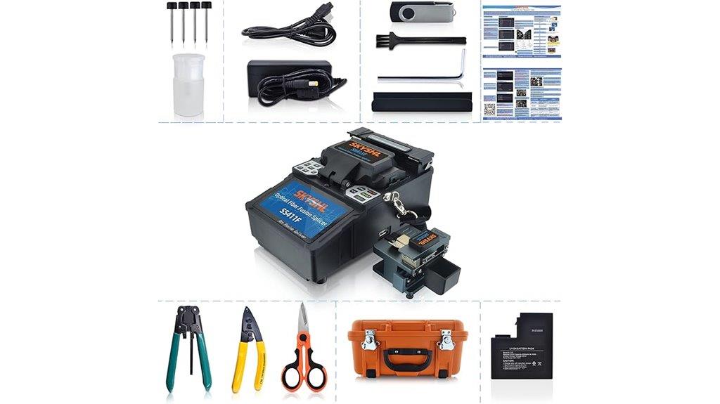 fiber fusion splicing device