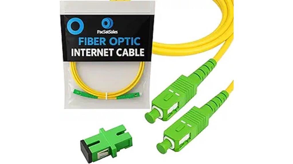 fiber optic cable length