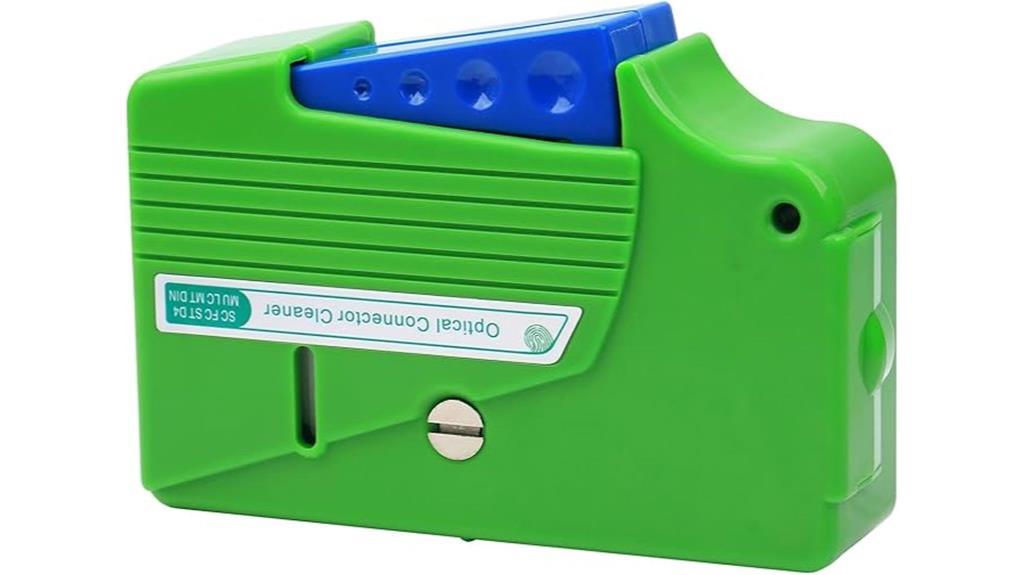 fiber optic cleaning cassette