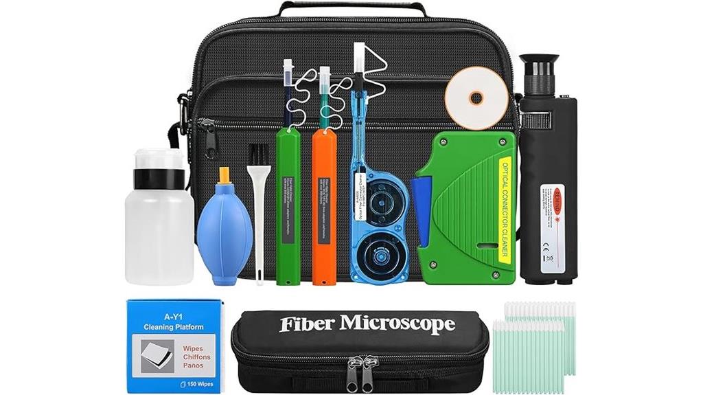 fiber optic cleaning kit